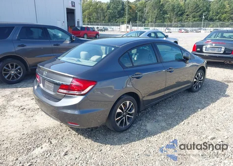 2013 Honda Civic Ex из США, поврежденный, VIN 2HGFB2F81DH559489